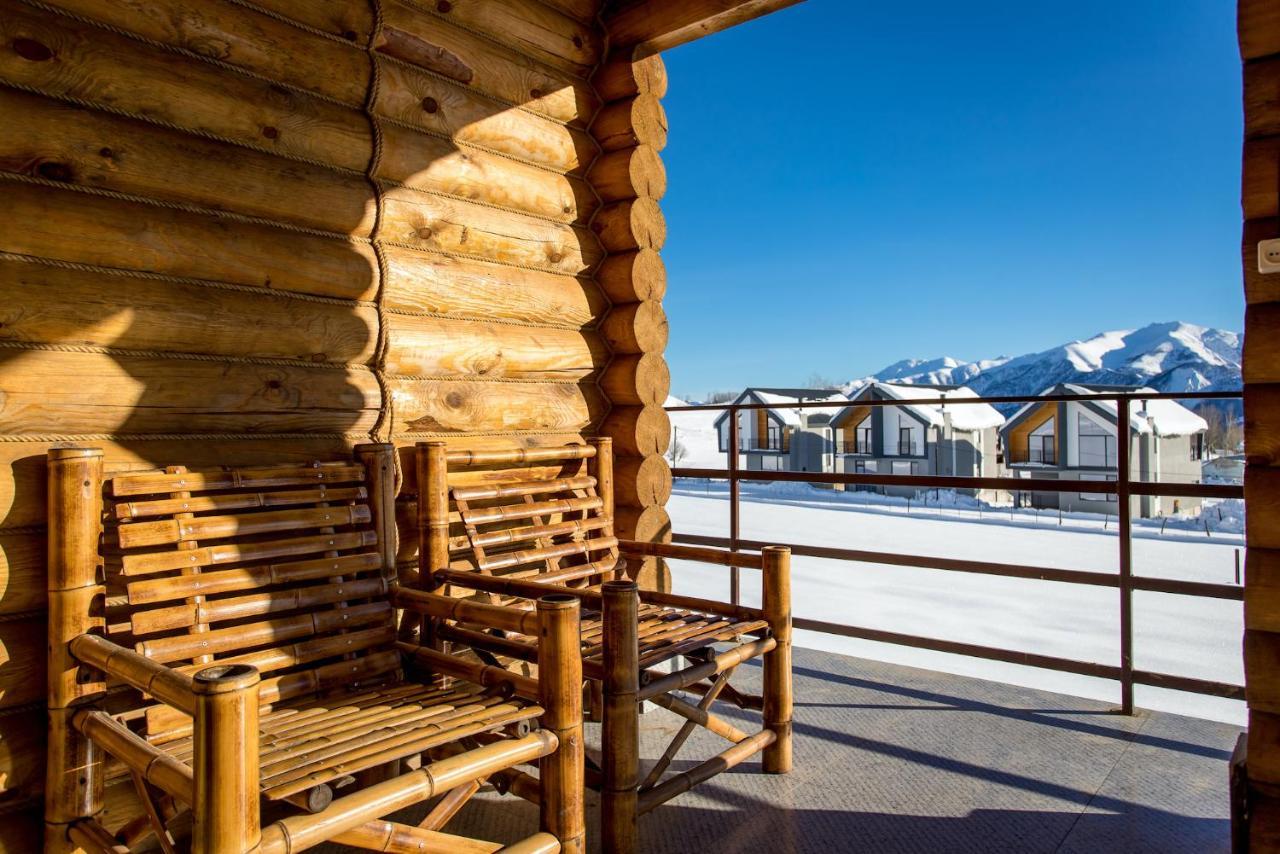 Snow Time Eco Chalet Гудаури Экстерьер фото