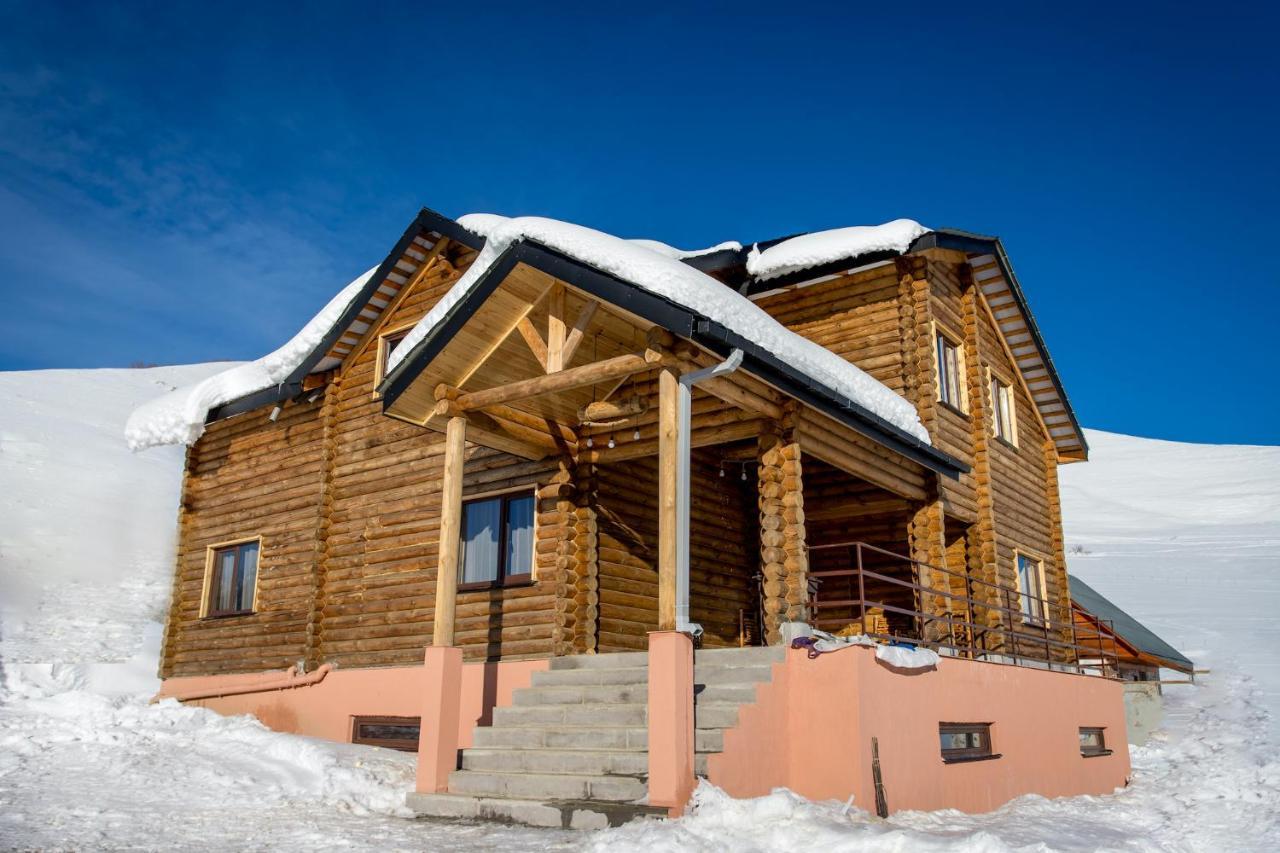 Snow Time Eco Chalet Гудаури Экстерьер фото