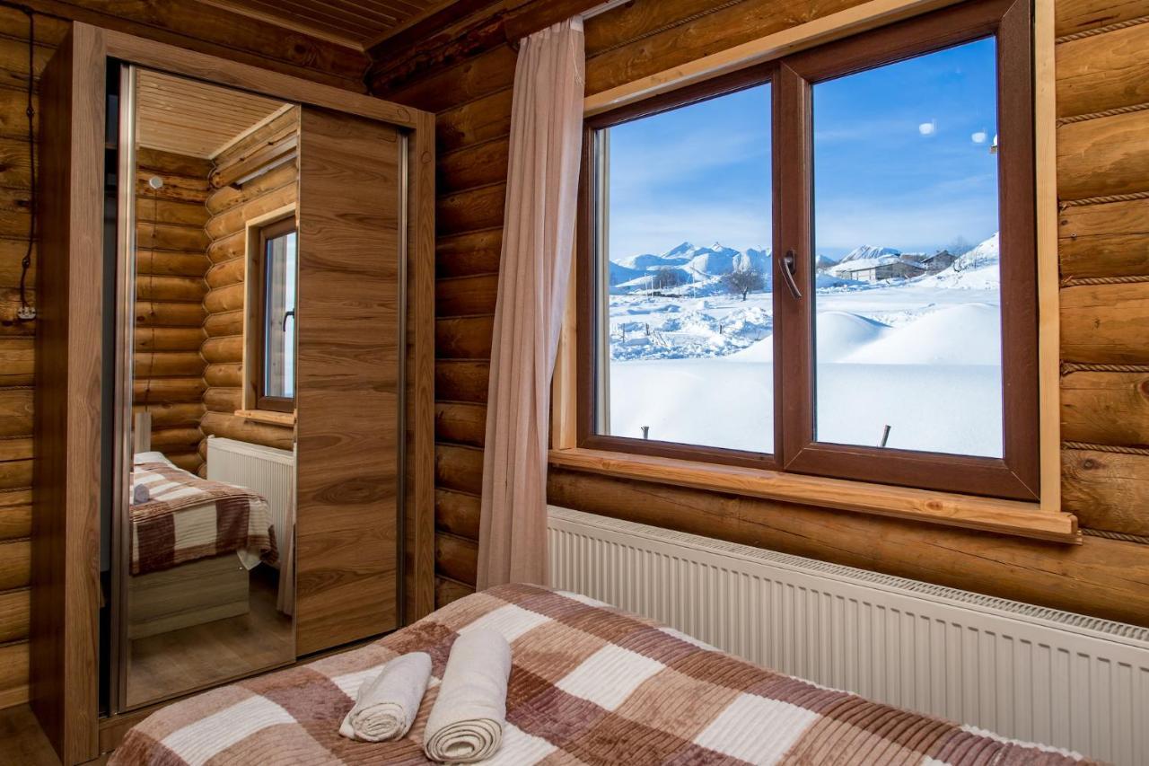 Snow Time Eco Chalet Гудаури Экстерьер фото