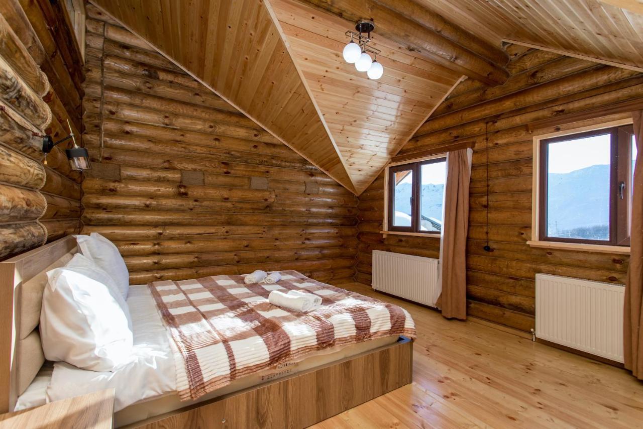Snow Time Eco Chalet Гудаури Экстерьер фото
