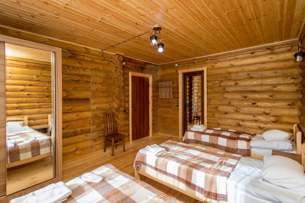 Snow Time Eco Chalet Гудаури Экстерьер фото