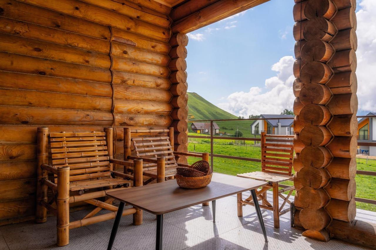 Snow Time Eco Chalet Гудаури Экстерьер фото