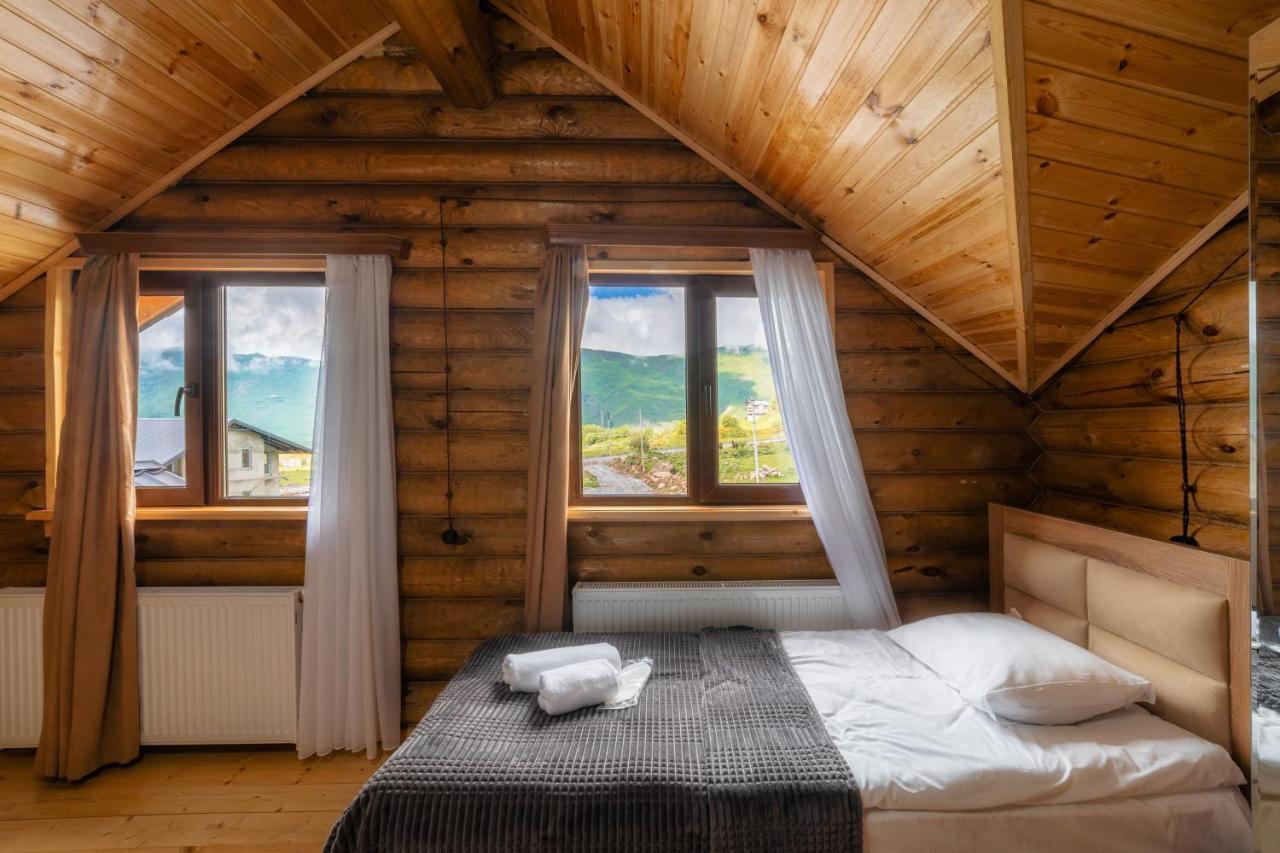 Snow Time Eco Chalet Гудаури Экстерьер фото