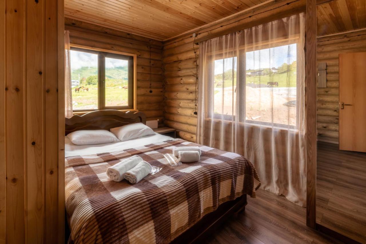 Snow Time Eco Chalet Гудаури Экстерьер фото