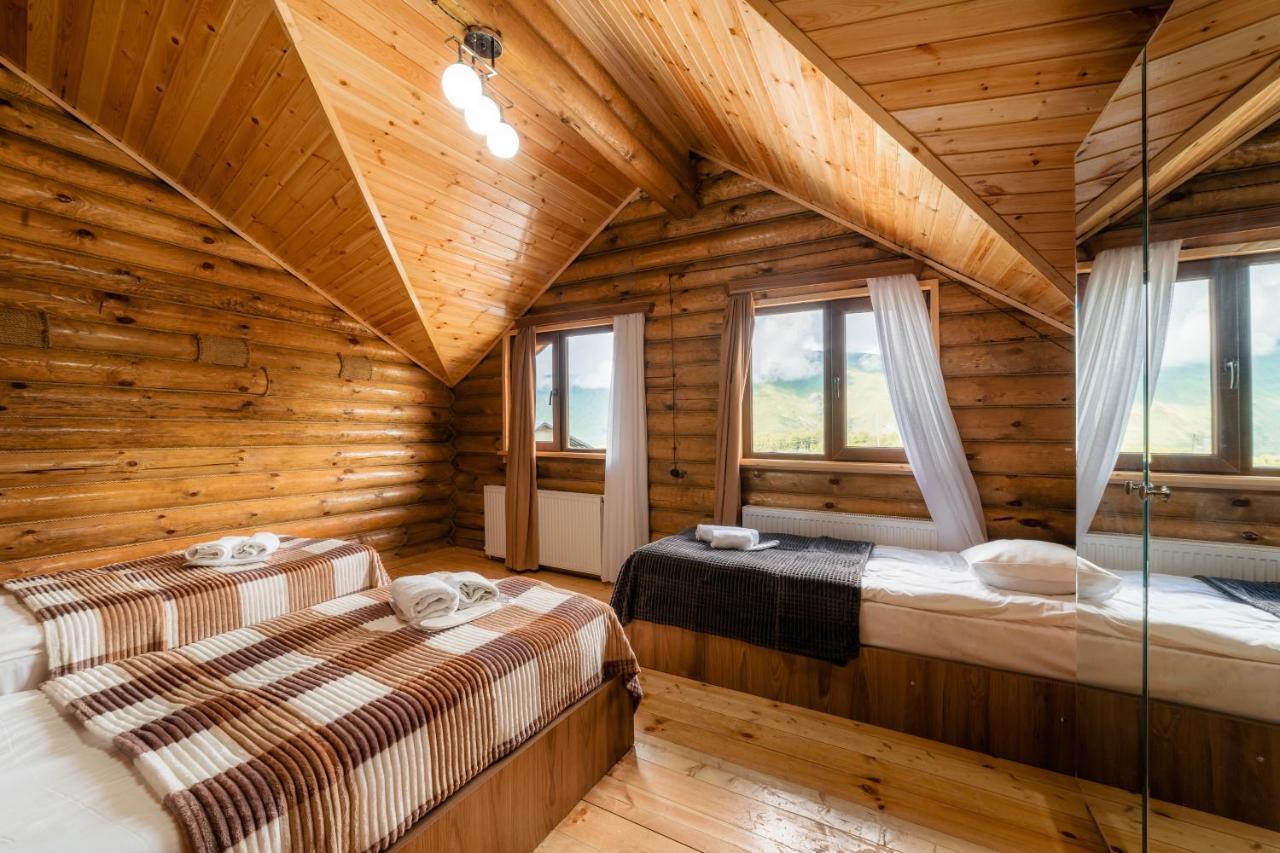 Snow Time Eco Chalet Гудаури Экстерьер фото